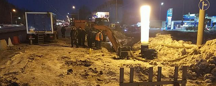 Коммунальную аварию ликвидировали в Барнауле: двое суток более тысячи людей оставались без воды
