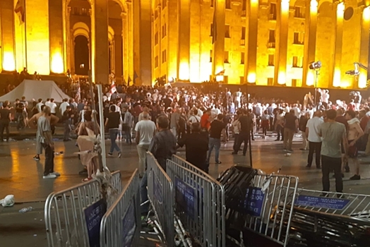 Грузинская оппозиция назвала акцию «коридор позора» предупреждением власти