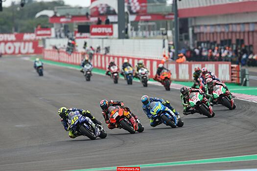 MotoGP: Гонку в Аргентинец выиграл британец Кратчлоу на Honda