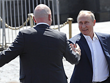 Путин пришел в Парк футбола