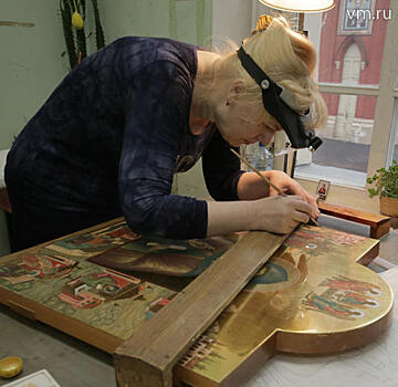 Москвичи оценили светлое искусство иконописи