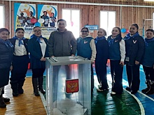 В Якутии на одном участке проголосовали два Героя России