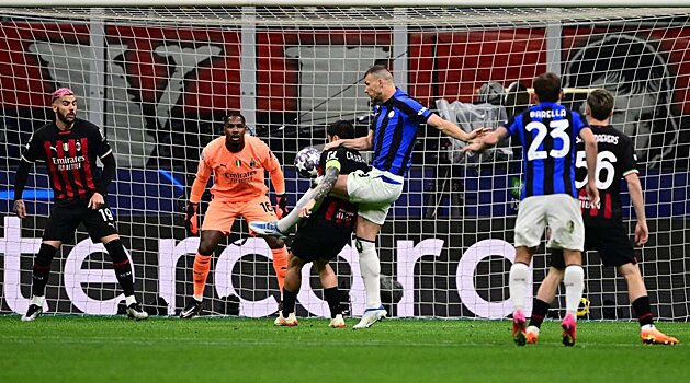 Голы Джеко и Мхитаряна принесли "Интеру" победу над "Миланом" в полуфинале Лиги чемпионов