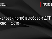 В Подмосковье один человек погиб в ДТП с пожаром