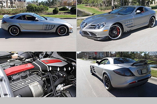 В США пустили с молотка Mercedes-Benz SLR McLaren Майкла Джордана