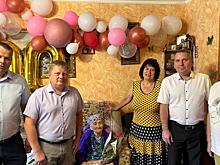 Курянка отпраздновала 100-летний юбилей