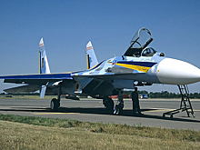 Украинский Су-27 выполнял «боевое задание» на земле: приманивал дроны