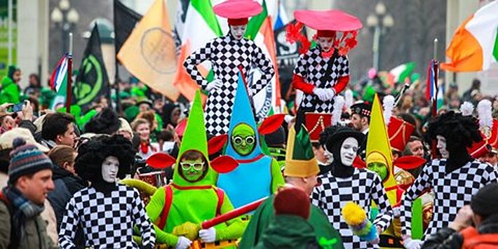 День святого Патрика отметят карнавалом и гала-концертом в Москве