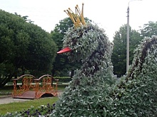 Цветники в форме сердца, лебедей и матрешки появятся в Сергиевом Посаде летом 2017 г