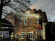 Возгорание жилого дома произошло в переулке Парниковом в Нижнем Новгороде