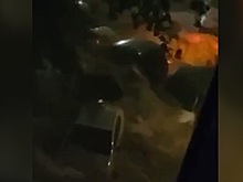 Вышедшая из берегов река затопила Сочи
