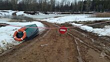 В Вавожском районе закрыли проезд по Гуляевскому мосту