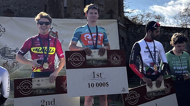 Россиянин одержал победу в двухдневной велогонке