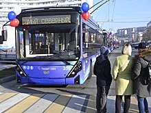 В Заполярье началось обновление парка троллейбусов