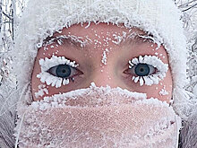 Американцев впечатлило фото замерзшей жительницы Якутии