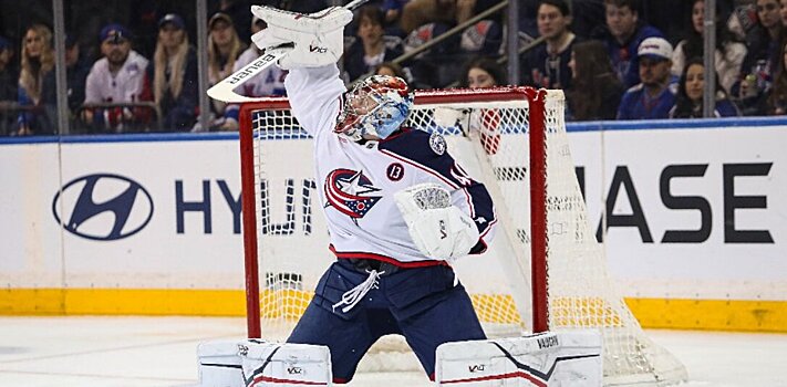 Тарасов сделал 1-й шатаут в НХЛ, отразив 26 бросков в игре с «Рейнджерс». В серии буллитов «Коламбус» уступил