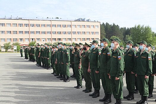 В ЦВО завершился весенний призыв на военную службу