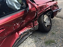 В Москве пьяный таксист, после погони с ДПС, устроил крупное ДТП