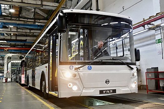 Обновленную модель автобуса ЛиАЗ-5292 выпустили в Подмосковье
