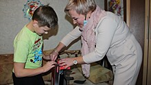 Депутат ЗСО Лариса Кожевина и «Елка желаний» исполнили мечту юного вологжанина