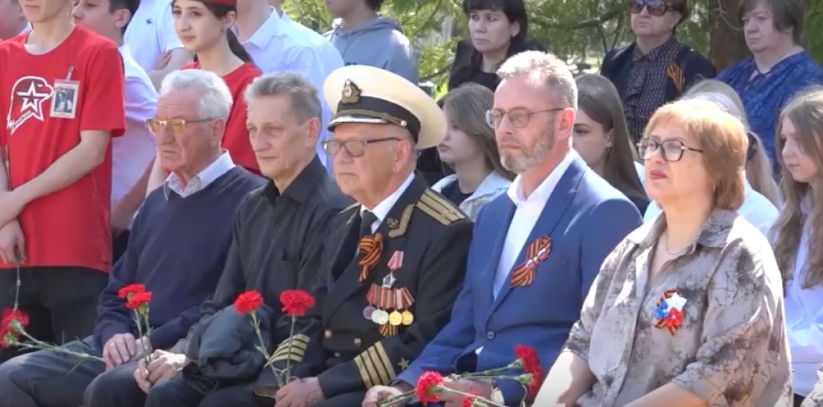 В Донском прошел урок мужества "Наследники Победы: диалог поколений"