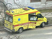 В Приозерске машина скорой с ребенком внутри попала в ДТП