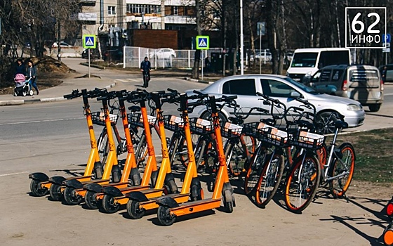 Две девочки пострадали в результате падения с электросамоката в Рязани