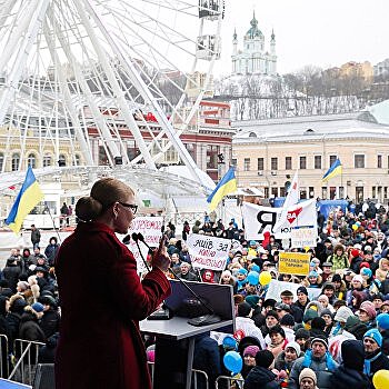 В Киеве протестовавшим против проплаченных митингов не заплатили