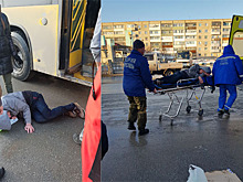 Кондуктор жестко выбросила из салона пьяного пассажира в Куйбышеве