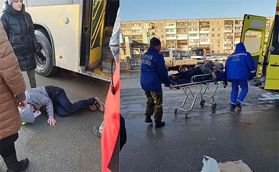 Кондуктор жестко выбросила из салона пьяного пассажира в Куйбышеве