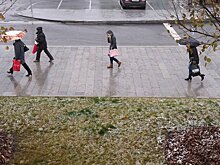 Москвичей предупредили о мокром снеге с дождем на следующей неделе