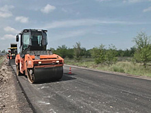 В Большеглушицком районе продолжается капитальный ремонт 7 километров дороги