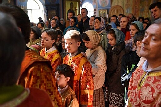 В Воскресной школе храма Живоначальной Троицы в Старых Черемушках прошел благодарственный молебен