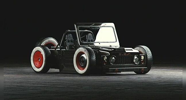 Suzuki Jimny конца 70-х превратился в стильный ретро