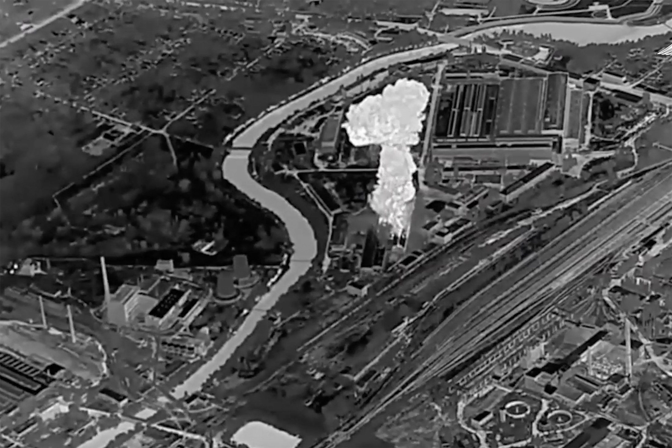 Уничтожение российскими военными склада ВСУ в Краматорске попало на видео