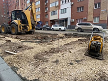 В Самары началось благоустройство двора на улице Ленинской