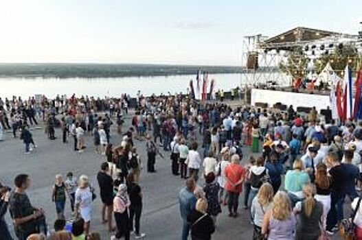 Празднование Дня российского флага в Перми объединило более 3200 человек