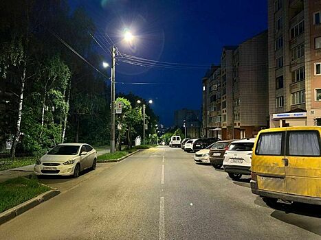 В Кирове тестируют новые уличные светильники