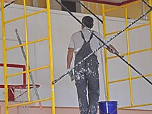 В Пензе ремонтирующий школу подрядчик отстает от графика