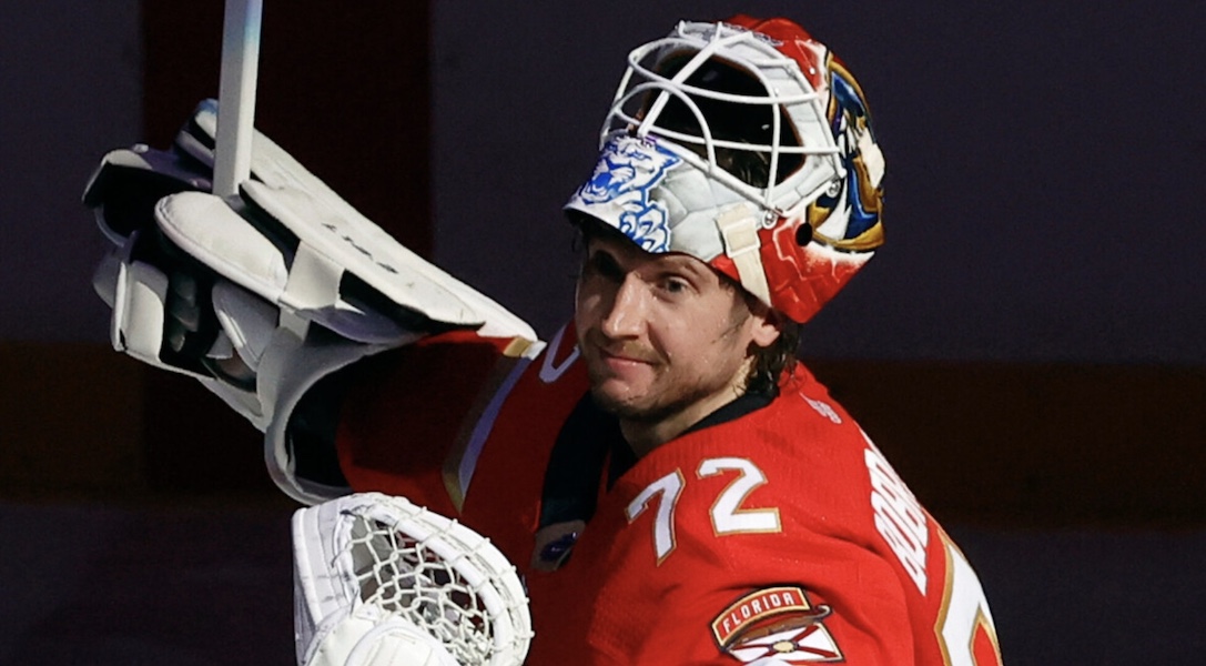 Вратарь «Флориды» Бобровский стал второй звездой матча плей‑офф НХЛ