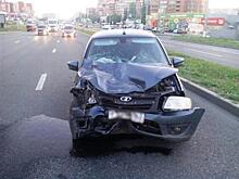 При столкновении двух Lada Granta в Тольятти пострадали двое детей