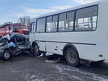 В Татарстане в ДТП с автобусом погиб один человек
