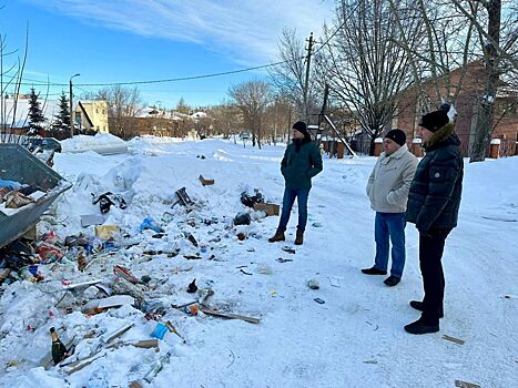 Вице-мэр и глава района Челябинска утром в субботу побывали в местах накопления мусора
