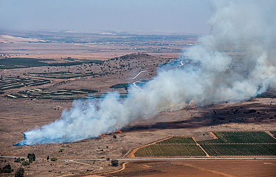 Опубликовано видео падения истребителя в Сирии