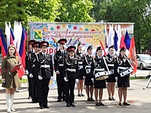На Дубнинской улице состоялось торжественное мероприятие Вахта памяти «Имен героев - никогда не забудем!»