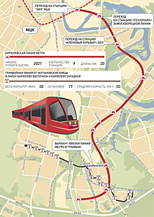 Когда встретятся в Бирюлеве метро с трамваем
