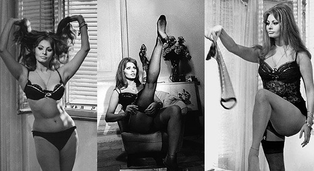 Танец Софи Лорен в фильме "Вчера, сегодня, завтра" (1963)