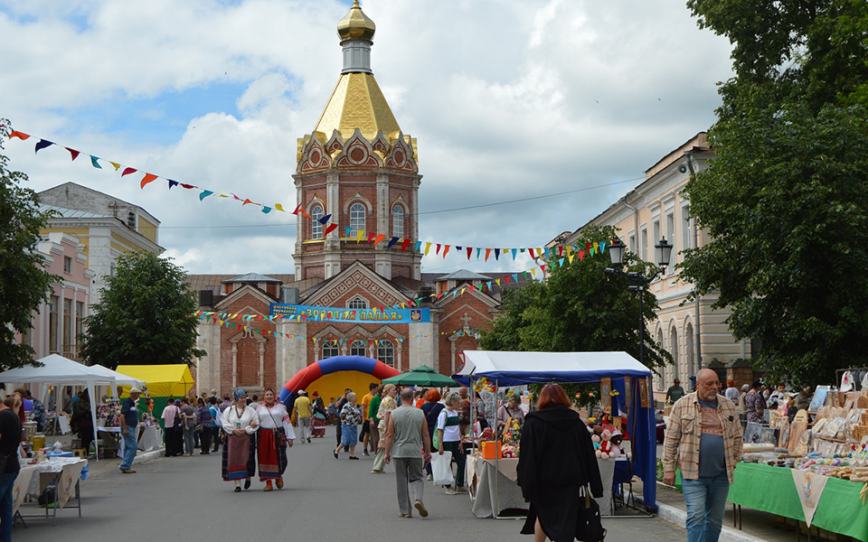 В Касимове провели фестиваль народного творчества «Золотая ладья»