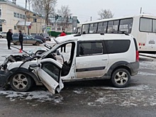 Во Владимирской области произошла авария с автобусом