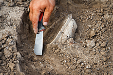 Археологи нашли скифский склеп в кургане под Симферополем